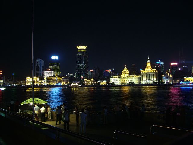 Shanghai bei Nacht